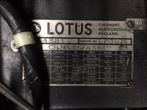 Used 1966 Lotus Elan S2